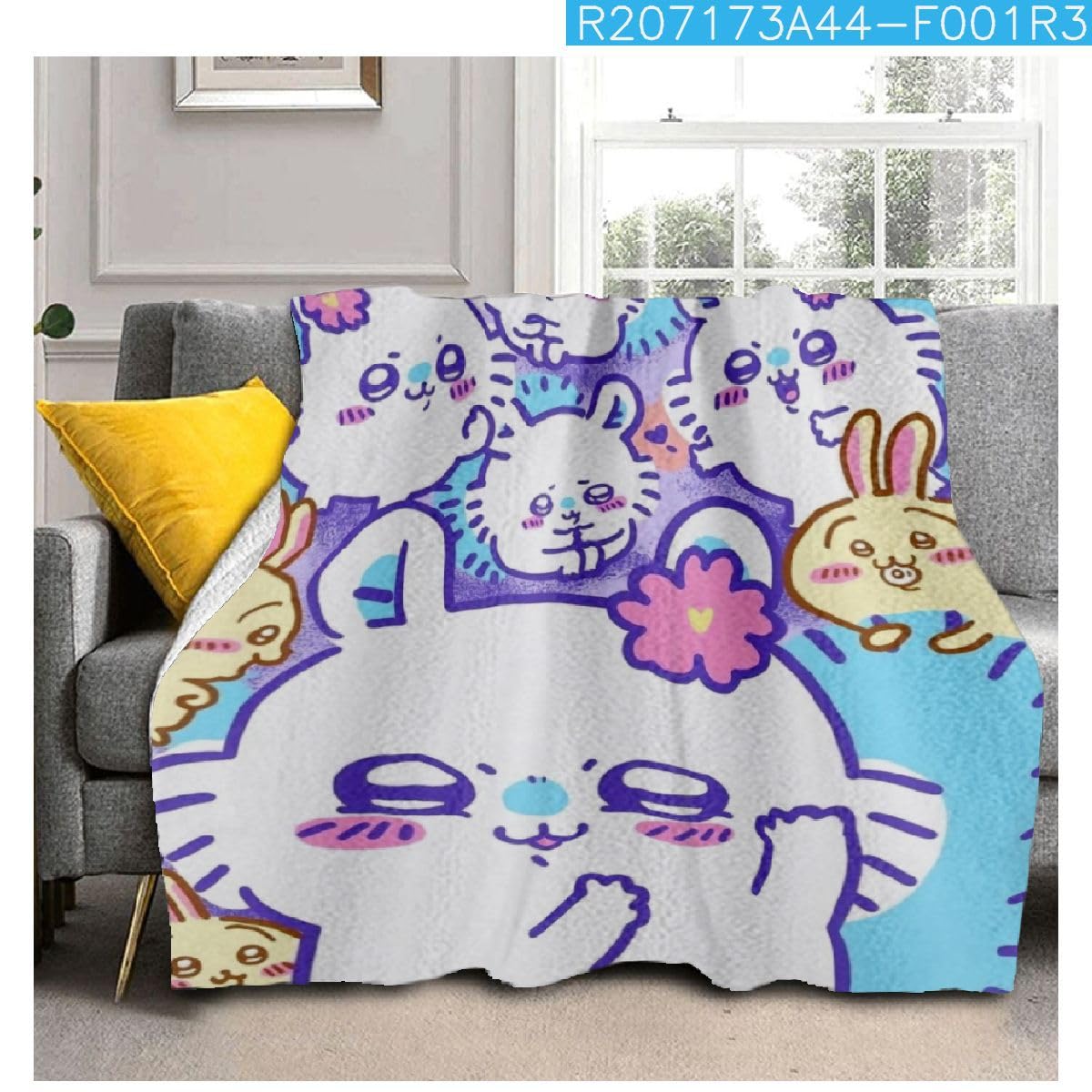 Amazon｜] ちいかわ モモンガ ブランケット 可愛い ひざ掛け 膝掛け